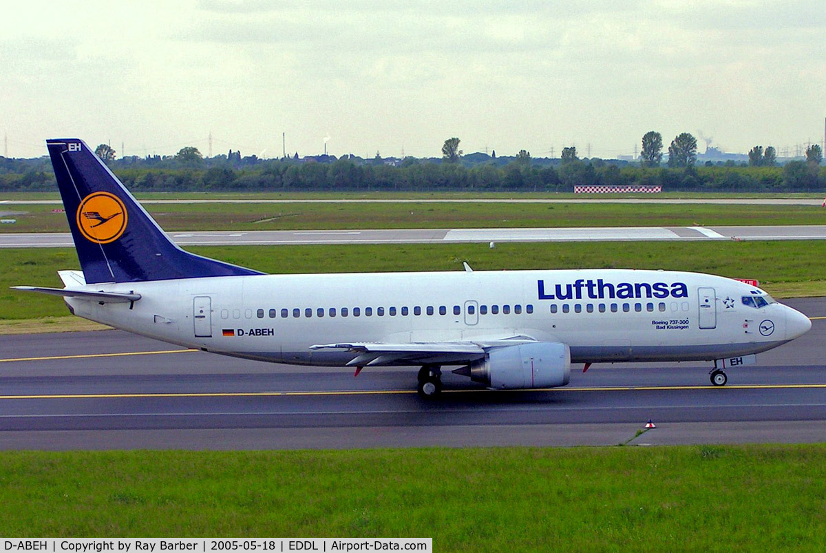 D-ABEH, 1991 Boeing 737-330 C/N 25242, Boeing 737-330 [25242] (Lufthansa) Dusseldorf~D 18/05/2006