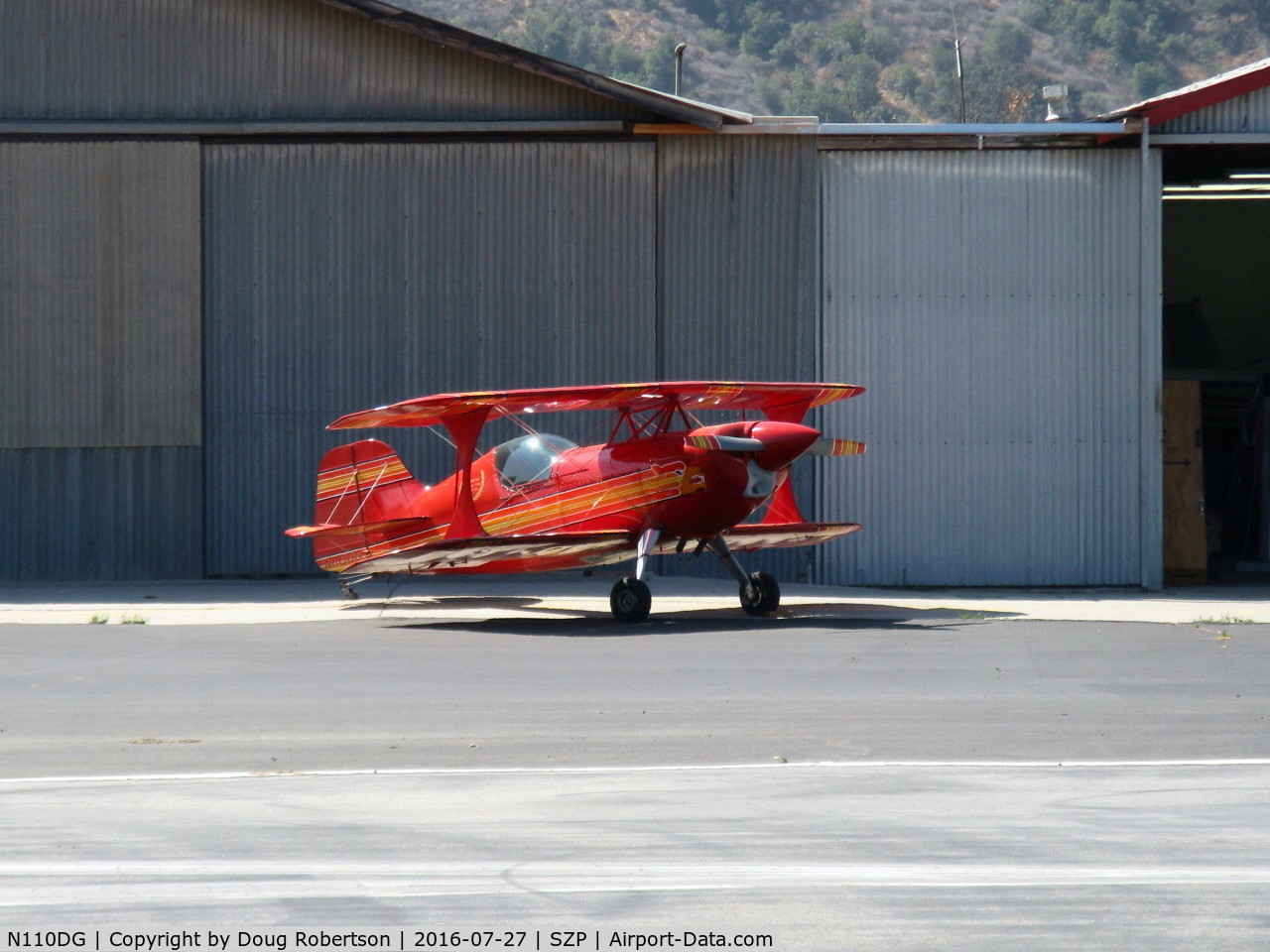 N110DG, 1990 Pitts S-1 Special C/N 1 (N110DG), 1990 Green PITTS S-1 SPECIAL, Lycoming O-540, single seat Experimental class