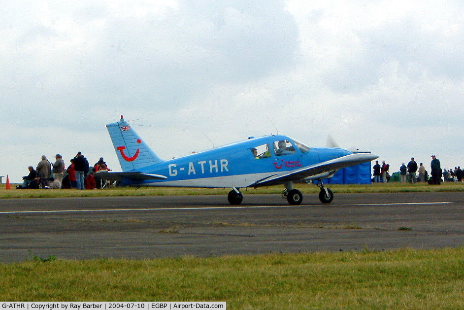 G-ATHR, 1965 Piper PA-28-180 Cherokee C C/N 28-2343, Piper PA-28-180 Cherokee C [28-2343] Kemble~G 10/07/2004