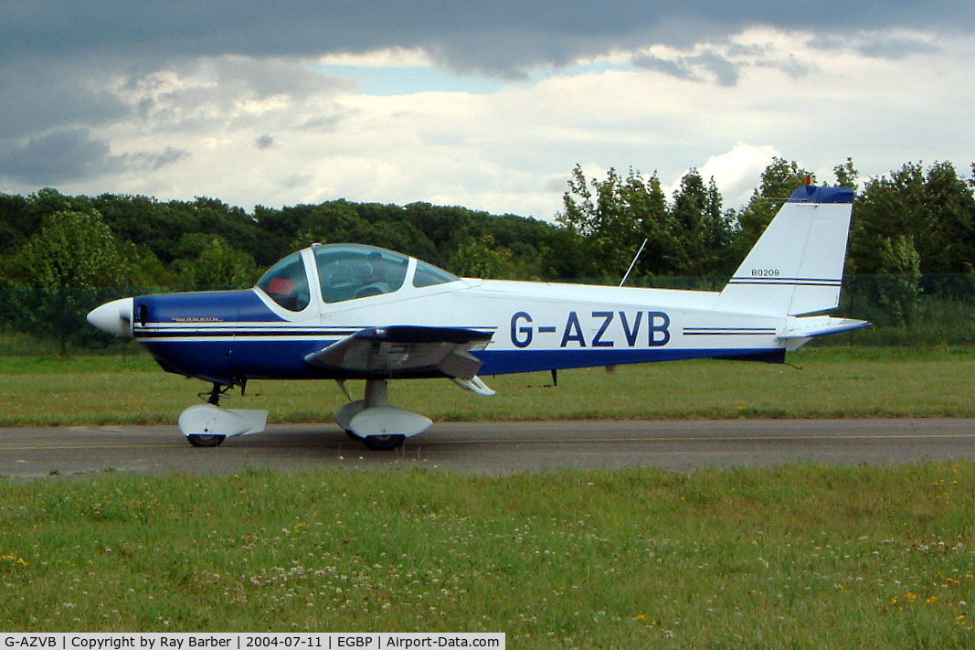 G-AZVB, 1972 Bolkow Bo-209 Monsun C/N 178, Bolkow Bo.209 150FF [178] Kemble~G 11/07/2004