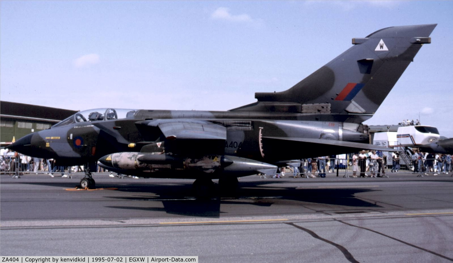 ZA404, 1983 Panavia Tornado GR.1A C/N 214/BS071/3103, Airshow 1995