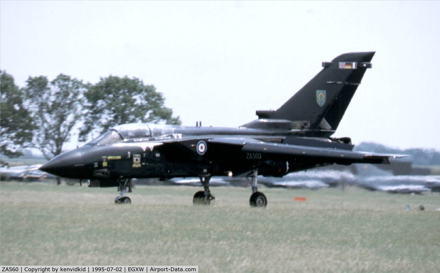 ZA560, 1981 Panavia Tornado GR.1 C/N 082/BS024/3044, Airshow 1995