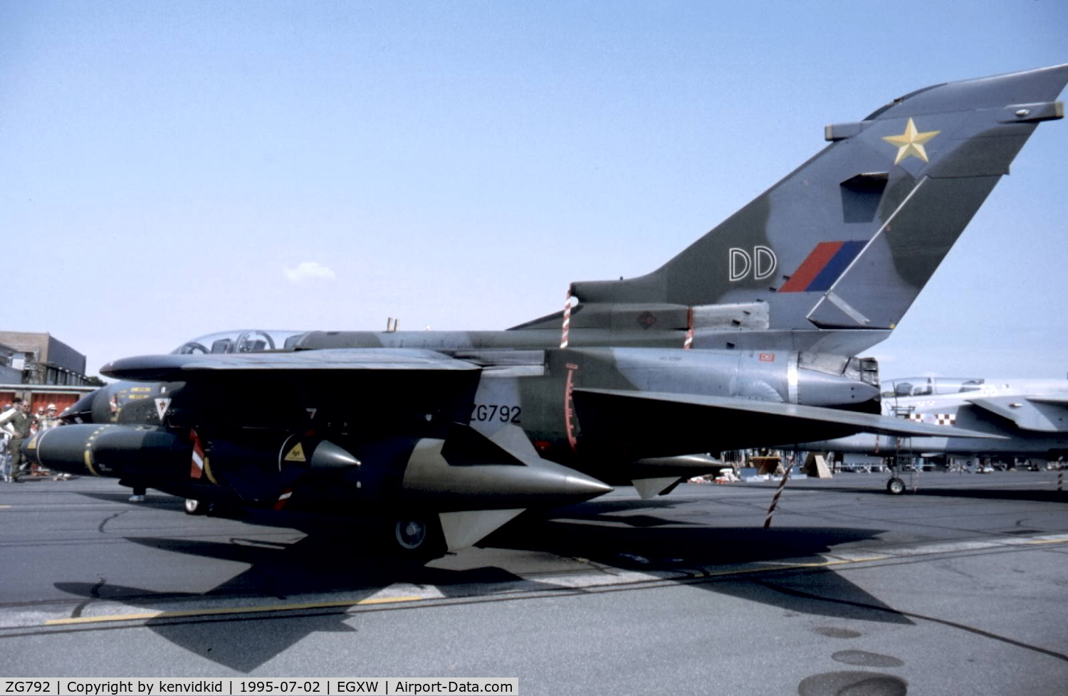 ZG792, 1992 Panavia Tornado GR.4 C/N 914/BS191/3455, Airshow 1995