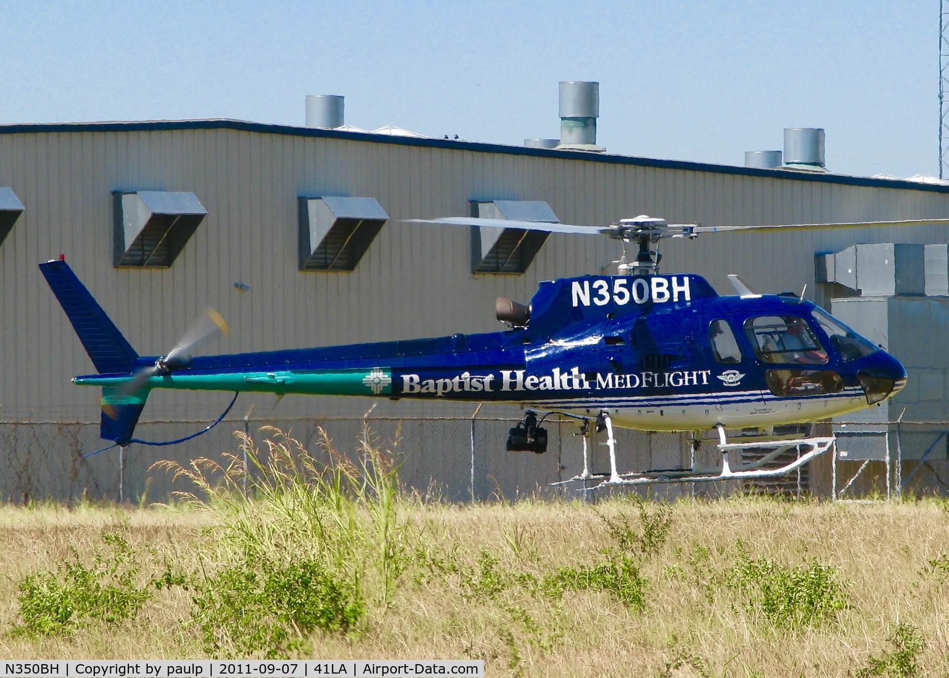 N350BH, Eurocopter AS-350B-2 Ecureuil Ecureuil C/N 2813, At Metro Aviation.
