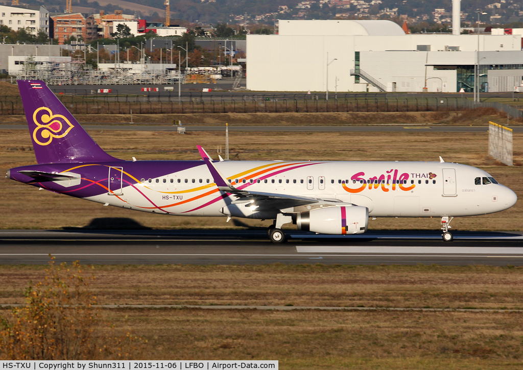 HS-TXU, 2015 Airbus A320-232 C/N 6795, Delivery day...