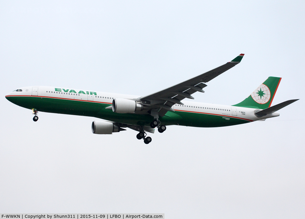 F-WWKN, 2015 Airbus A330-302 C/N 1684, C/n 1684 - To be B-16335
