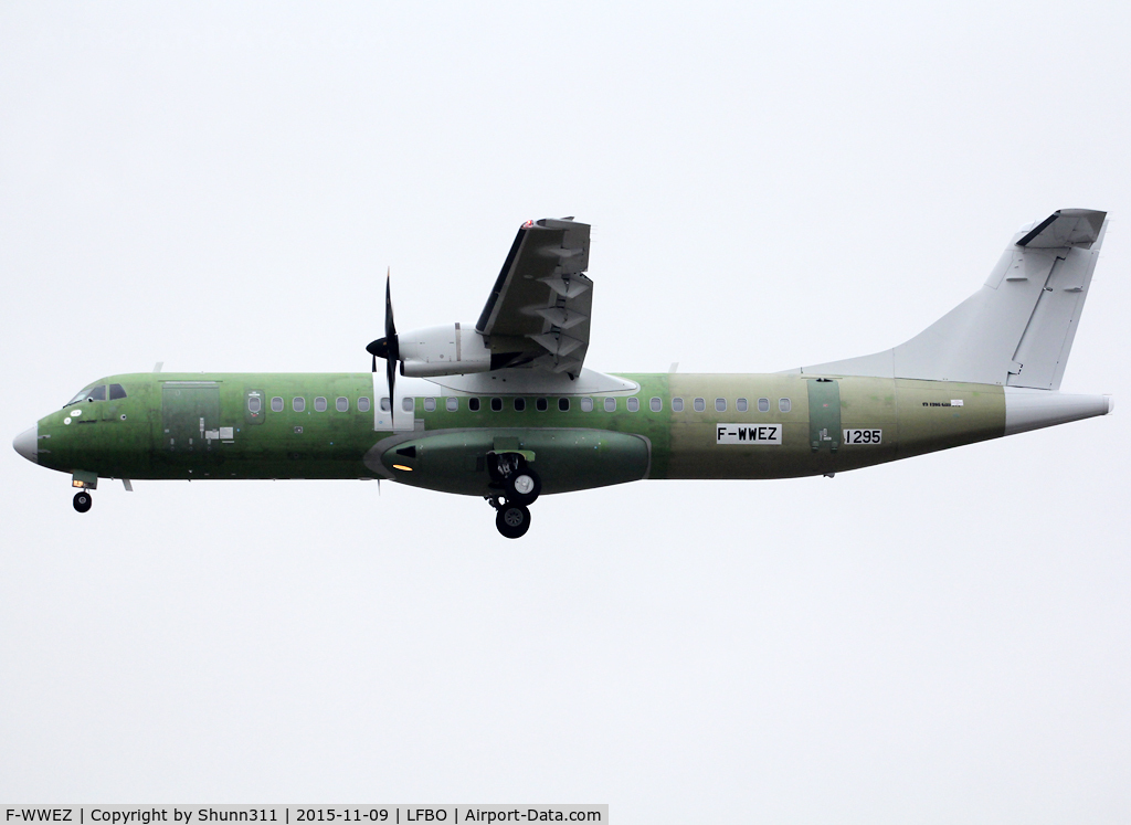 F-WWEZ, 2015 ATR 72-600 C/N 1295, C/n 1295 - For Aer Lingus Regional