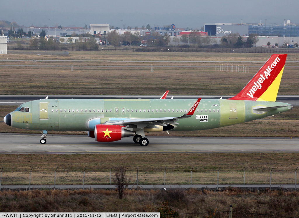 F-WWIT, 2015 Airbus A320-214 C/N 6878, C/n 6878 - For VietJetAir
