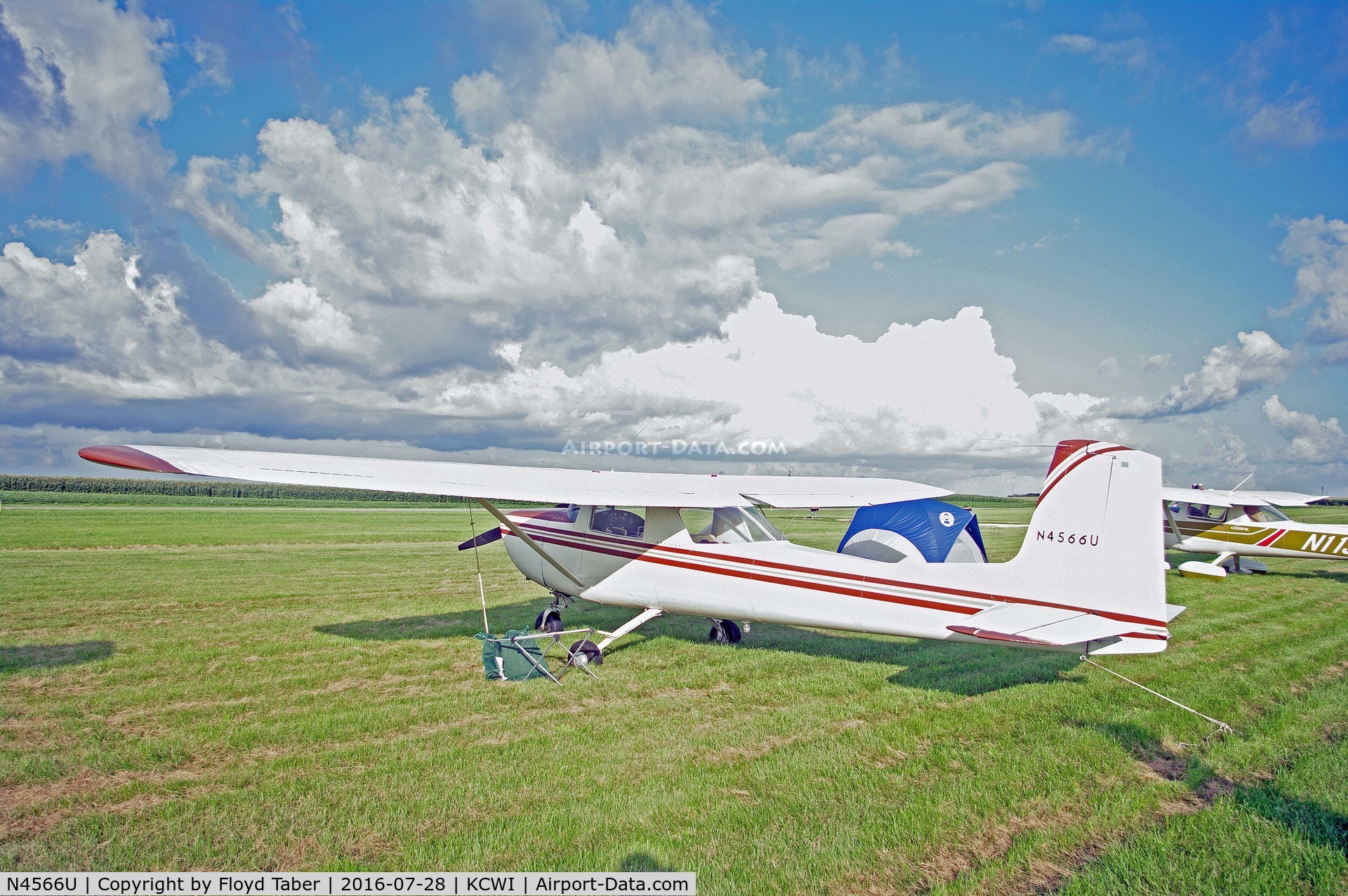 N4566U, 1964 Cessna 150D C/N 15060566, CESSNA 150 FLY IN