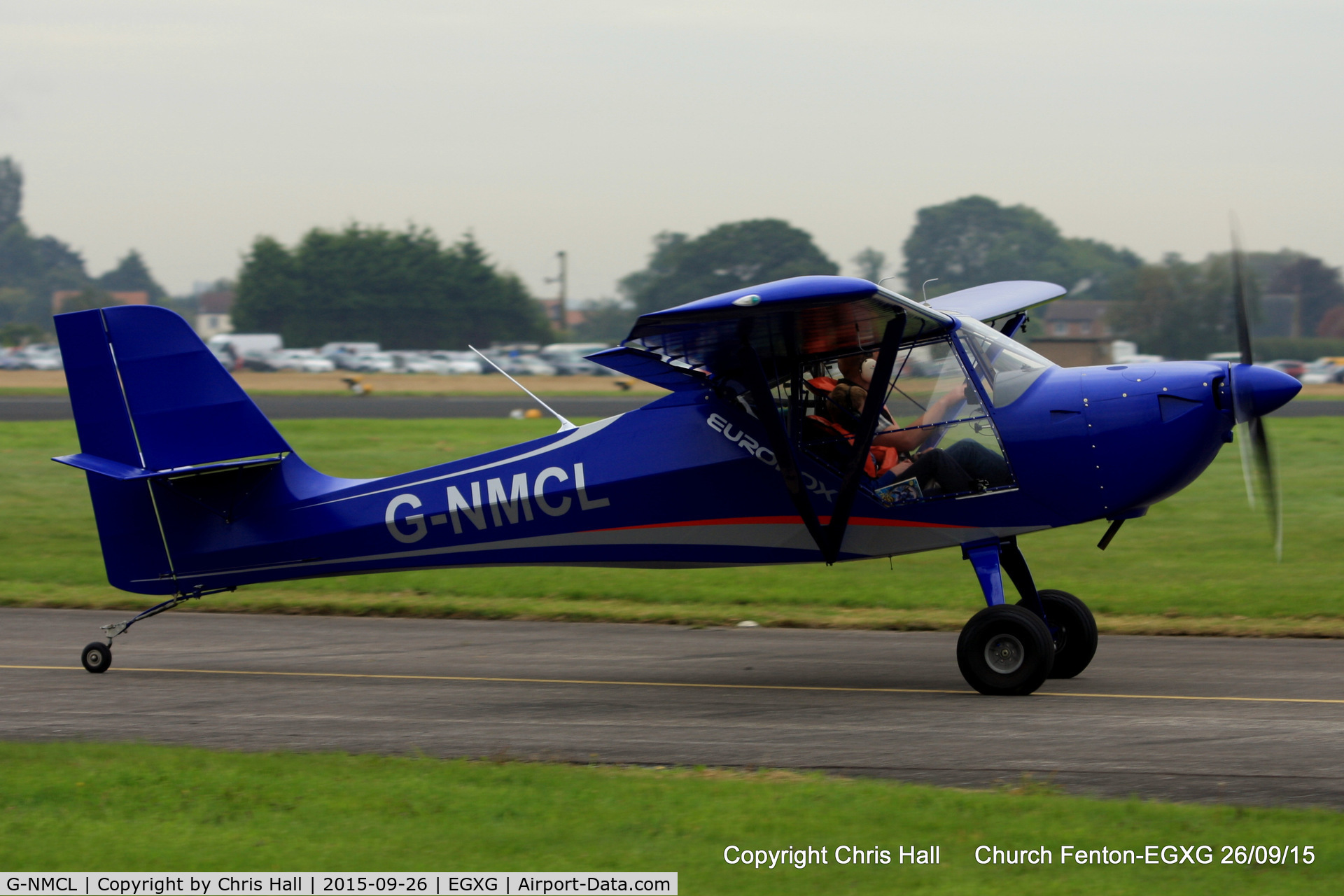 G-NMCL, 2013 Aeropro Eurofox 912(S) C/N LAA 376-15108, at the Yorkshire Airshow