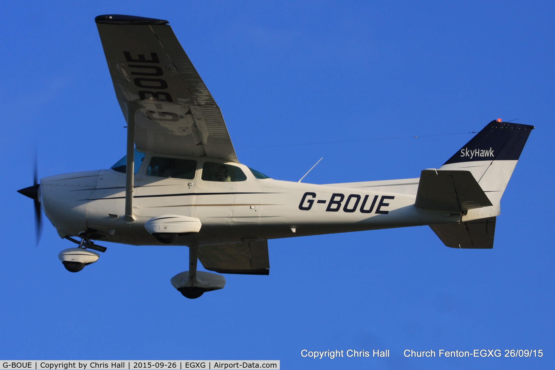 G-BOUE, 1979 Cessna 172N C/N 172-73235, at the Yorkshire Airshow