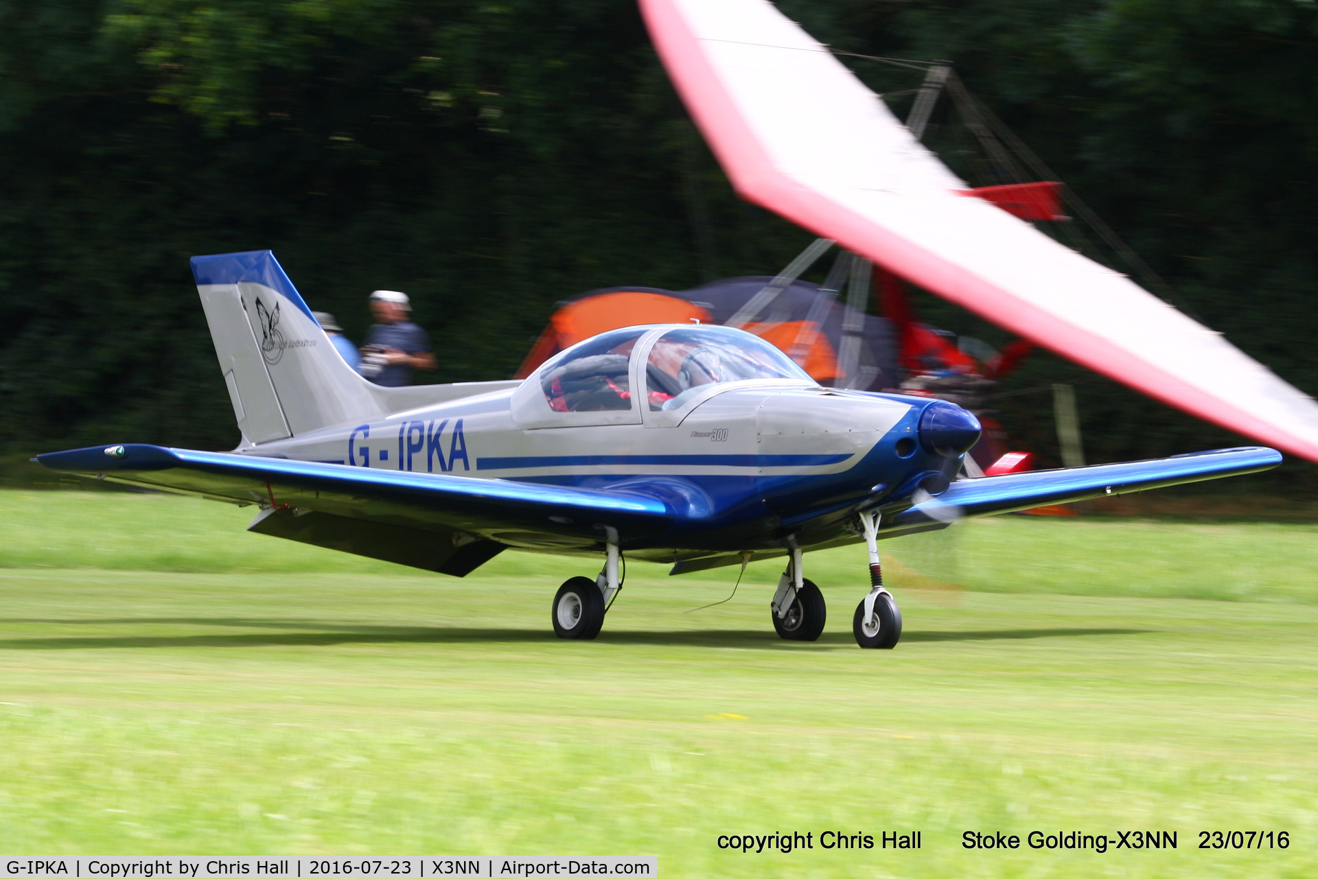 G-IPKA, 2005 Alpi Aviation Pioneer 300 C/N PFA 330-14355, Stoke Golding Stakeout 2016
