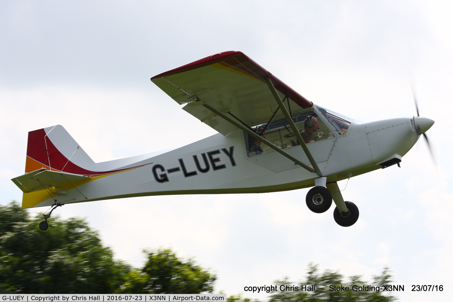 G-LUEY, 2010 Rans S-7S Courier C/N LAA 218-14772, Stoke Golding Stakeout 2016
