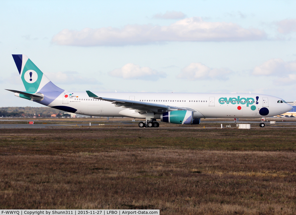 F-WWYQ, 2015 Airbus A330-343 C/N 1691, C/n 1691 - To be EC-MII