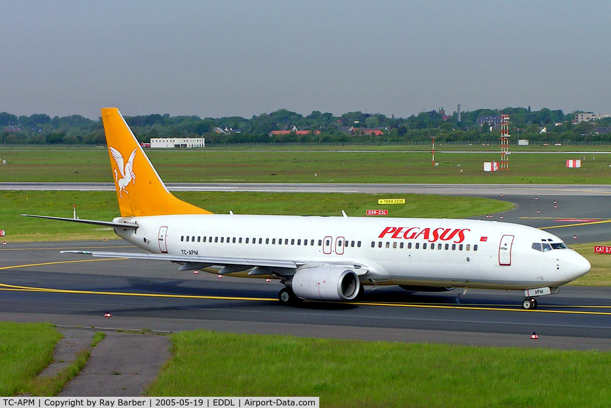 TC-APM, 1998 Boeing 737-809 C/N 28403, Boeing 737-809 [28403] (Pegasus Airlines) Dusseldorf~D 19/05/2005