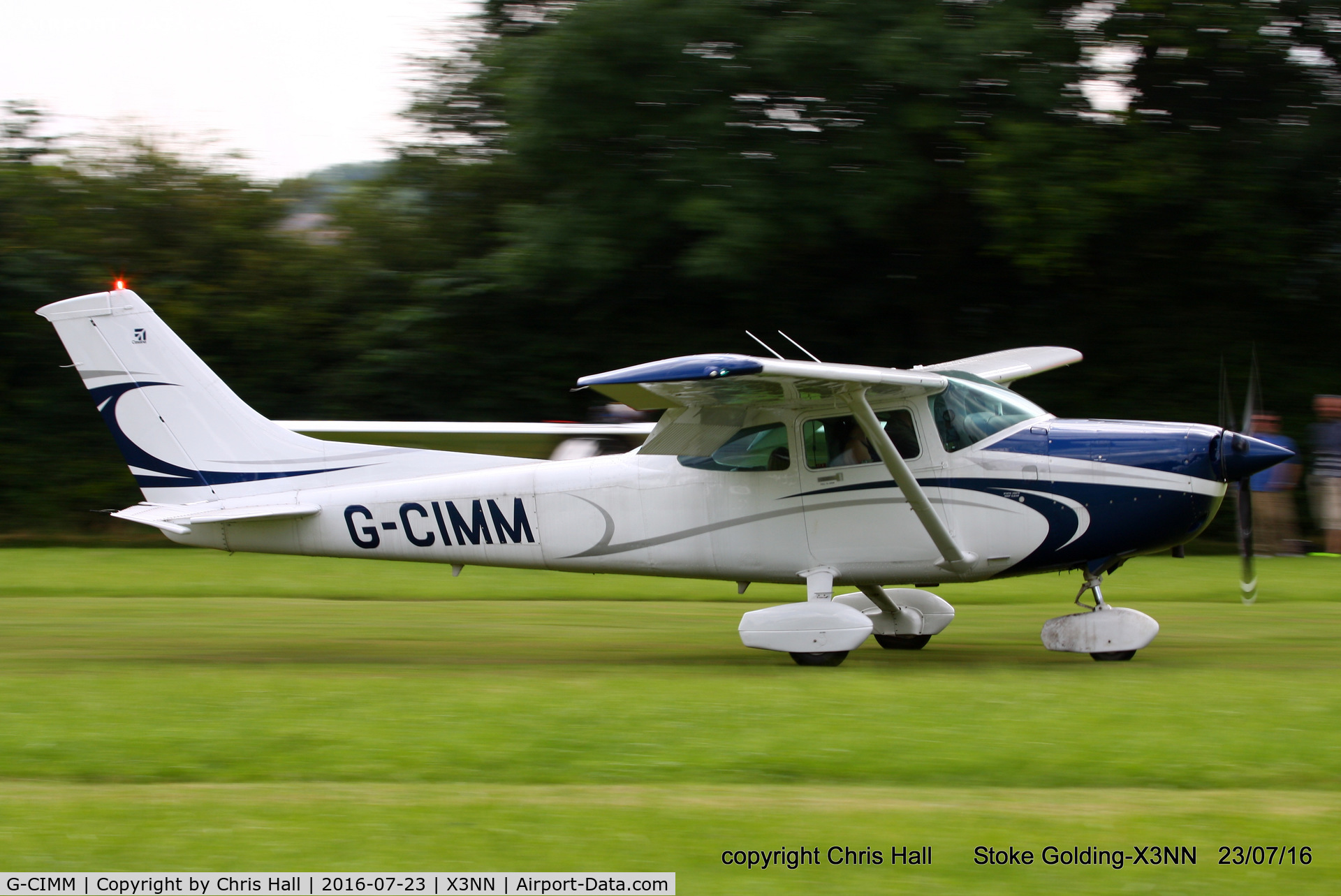 G-CIMM, 1975 Cessna 172M C/N 17265628, Stoke Golding Stakeout 2016