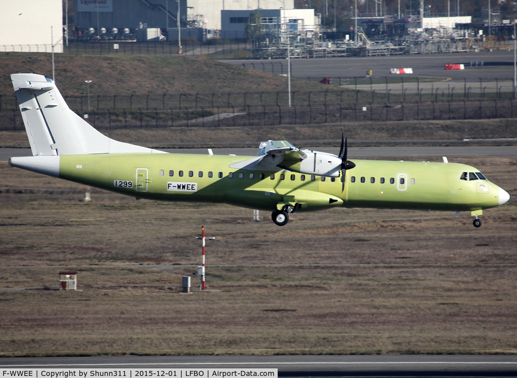 F-WWEE, 2015 ATR 72-600 C/N 1299, C/n 1299 - For Air New Zealand