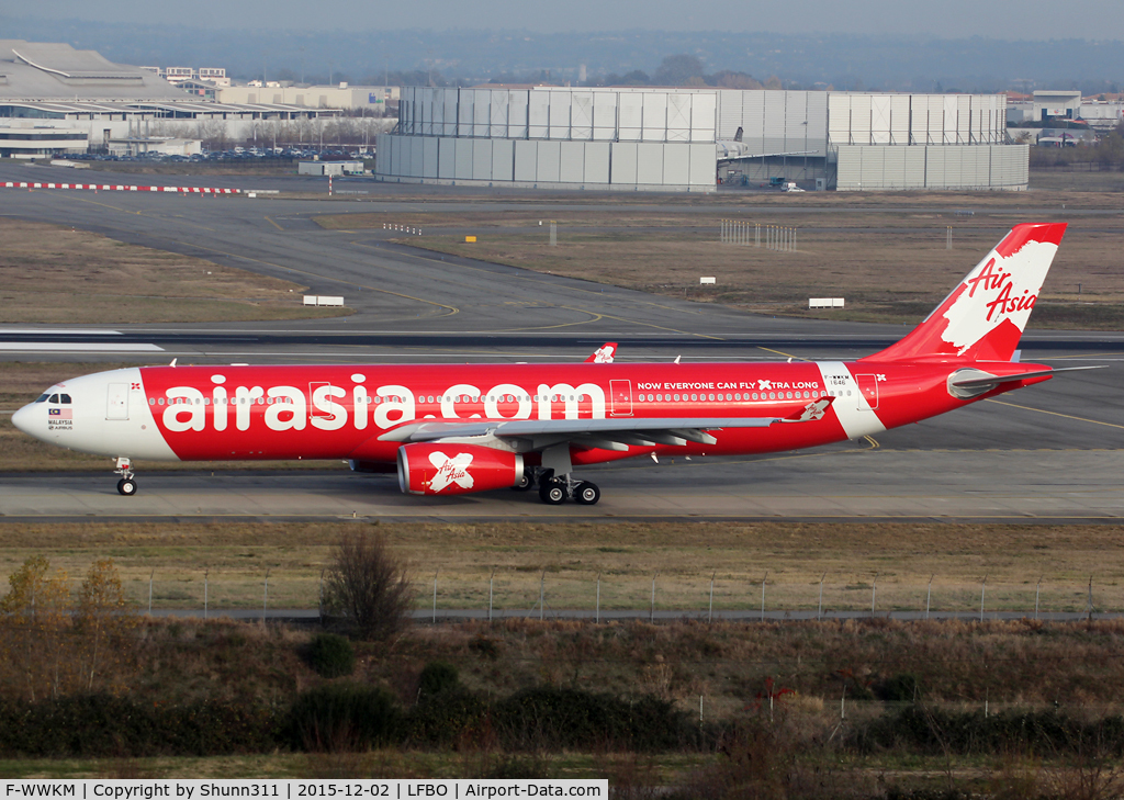 F-WWKM, 2015 Airbus A330-343 C/N 1646, C/n 1646 - 9M-XBB ntu - To be HS-TXF