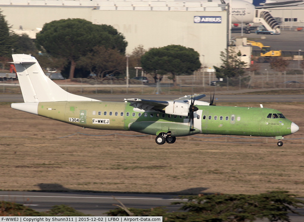 F-WWEJ, 2015 ATR 72-600 (72-212A) C/N 1304, C/n 1304 - For Air New Zealand