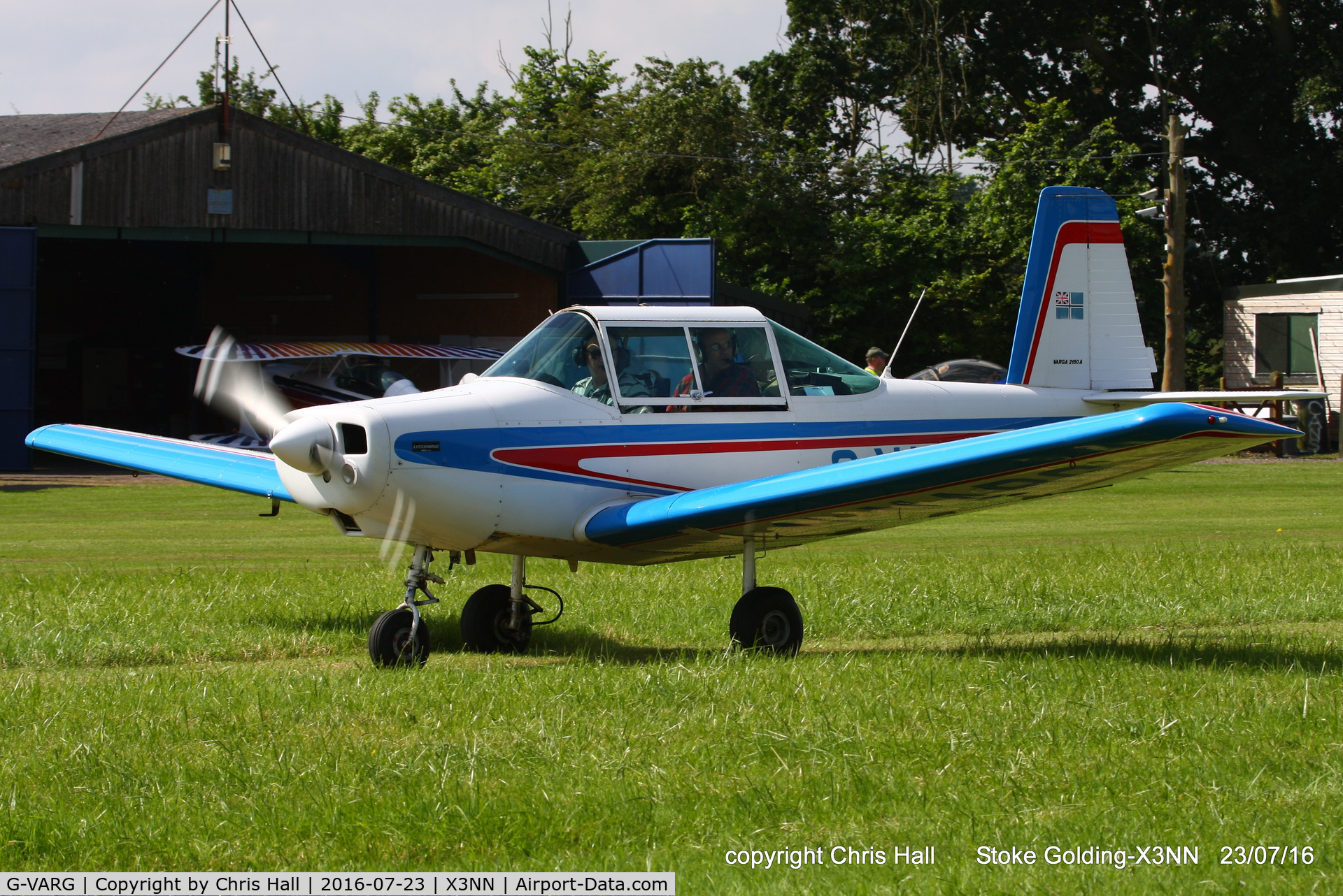 G-VARG, 1980 Varga 2150A Kachina C/N VAC-157-80, Stoke Golding Stakeout 2016