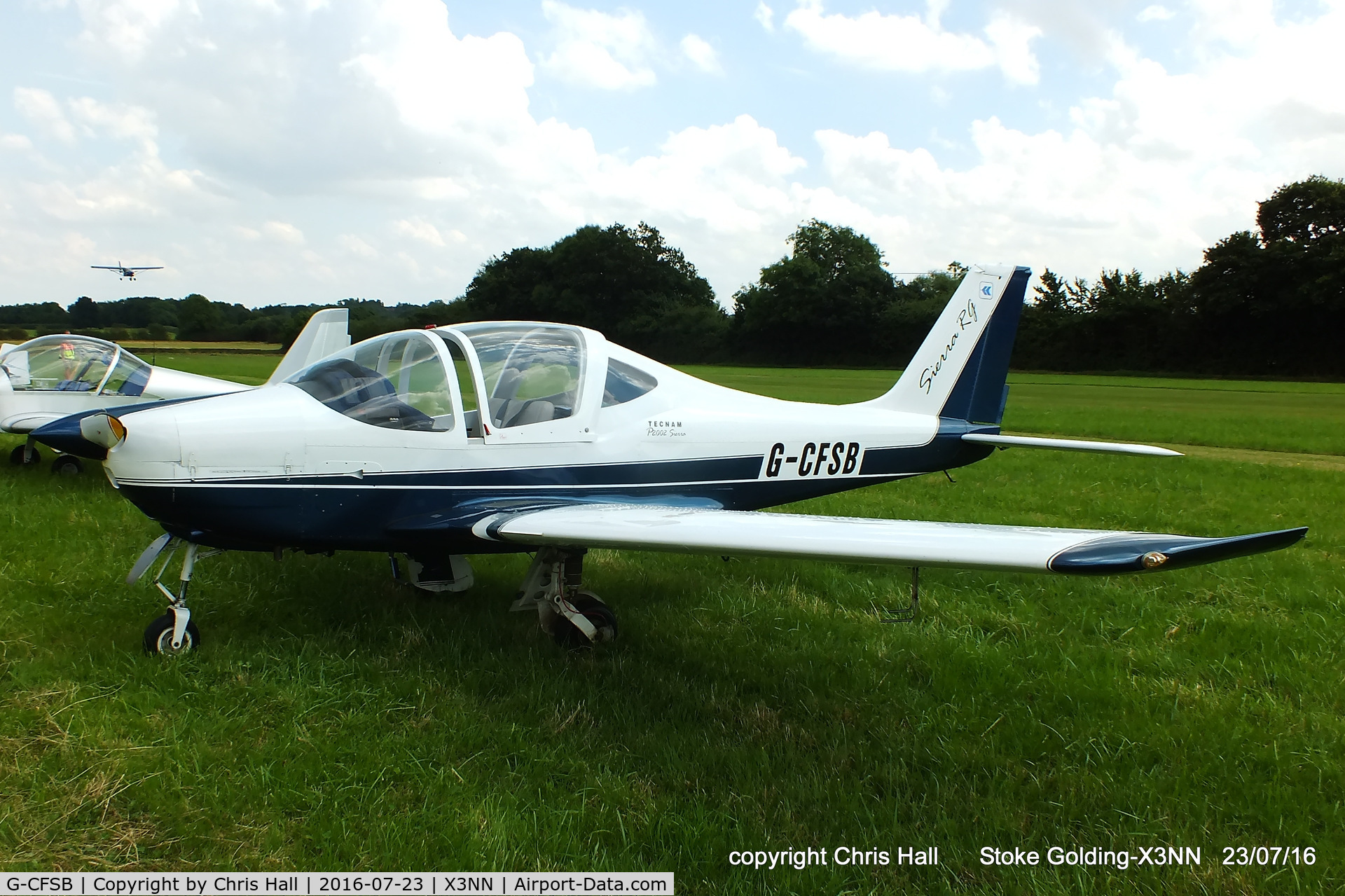 G-CFSB, 2008 Tecnam P-2002RG Sierra C/N LAA 333A-14864, Stoke Golding Stakeout 2016