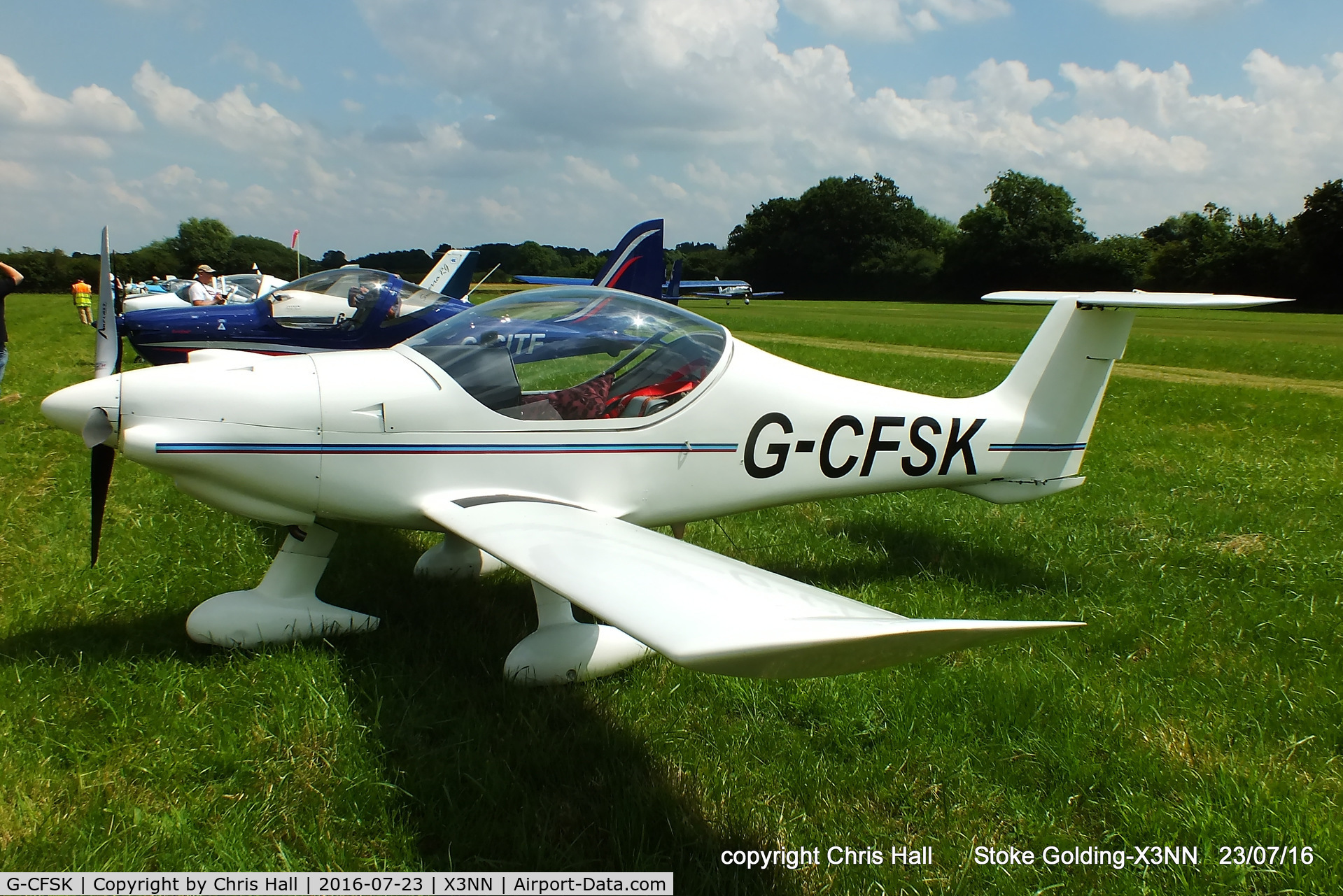 G-CFSK, 2009 Dyn'Aero MCR-01 C/N PFA 301-14704, Stoke Golding Stakeout 2016
