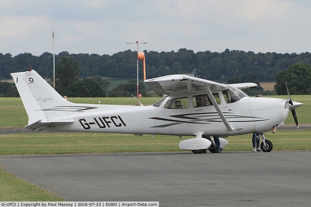 G-UFCI, 2007 Cessna 172S C/N 172S-10508, Visitor to EGBO.