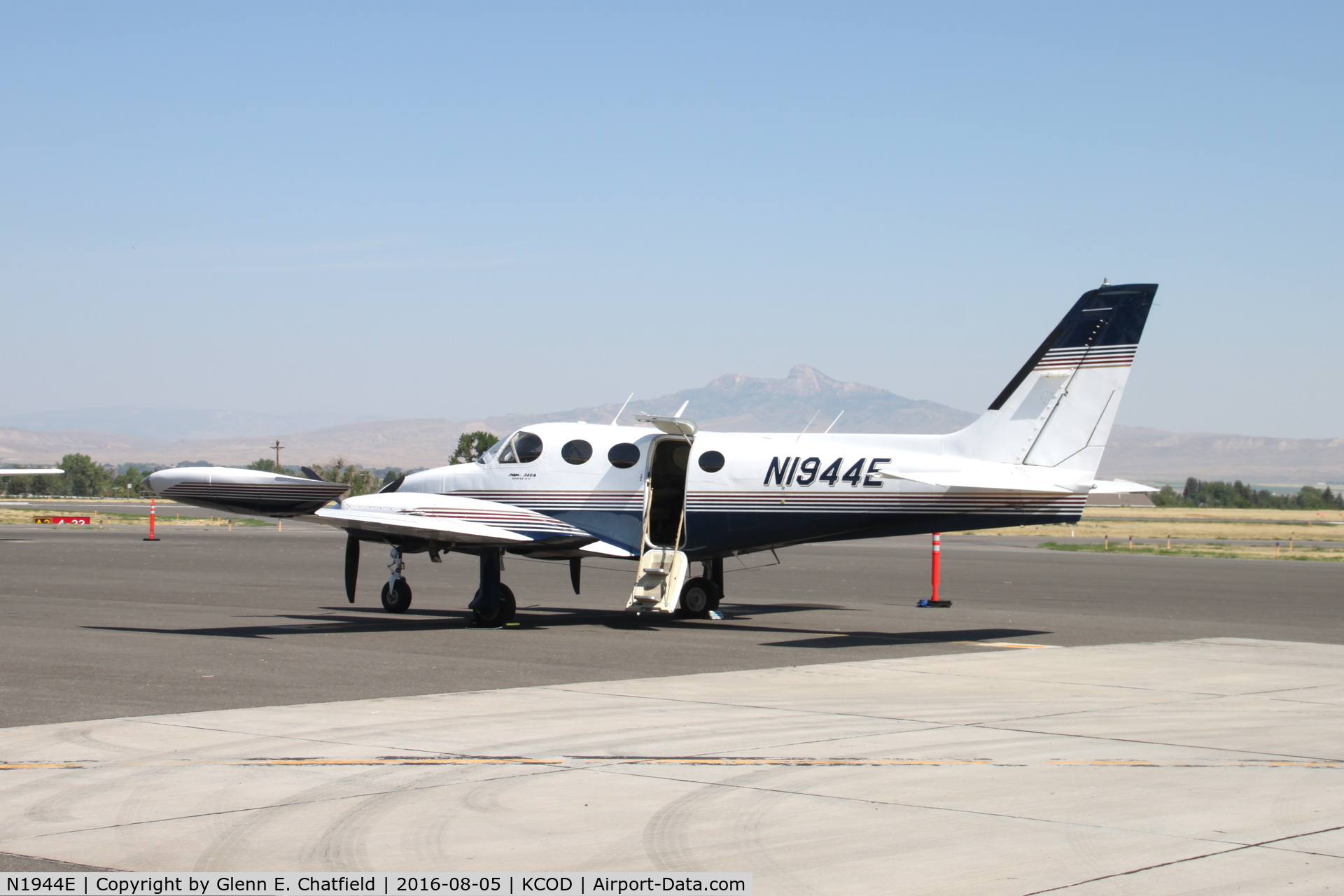 N1944E, Cessna 340A C/N 340A0675, Found on the ramp