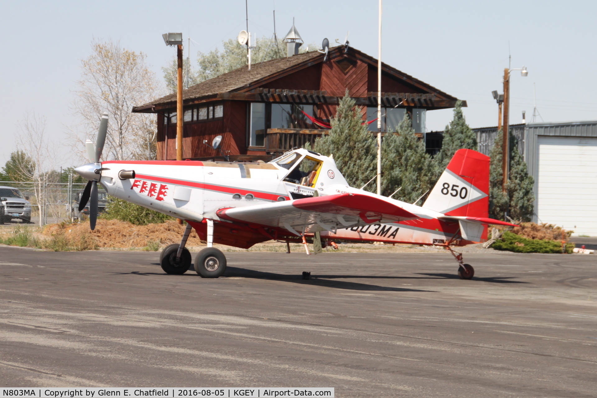 N803MA, 2000 Air Tractor Inc AT-802A C/N 802A-0093, Found on the ramp