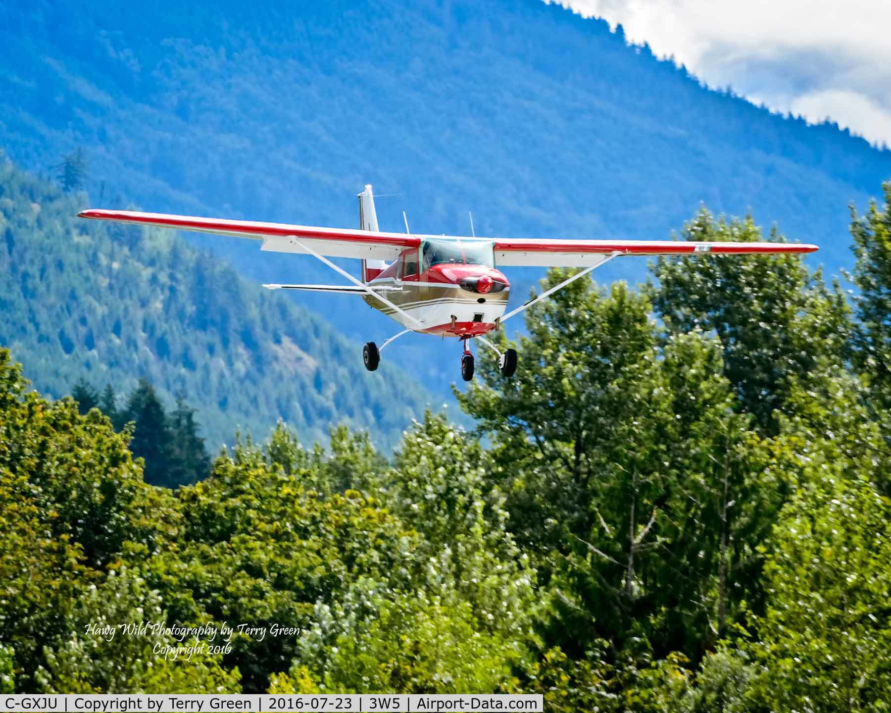 C-GXJU, 1962 Cessna 172C C/N 17249374, 2016 North Cascades Vintage Aircraft Museum Fly-In Mears Field 3W5 Concrete Washington