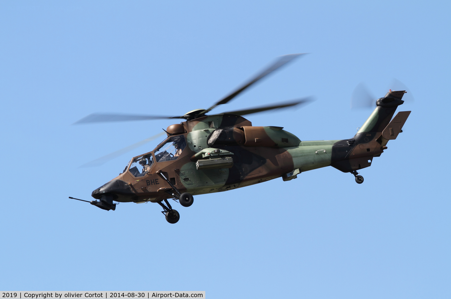 2019, Eurocopter EC-665 Tigre HAP C/N 2019, Air 14 airshow