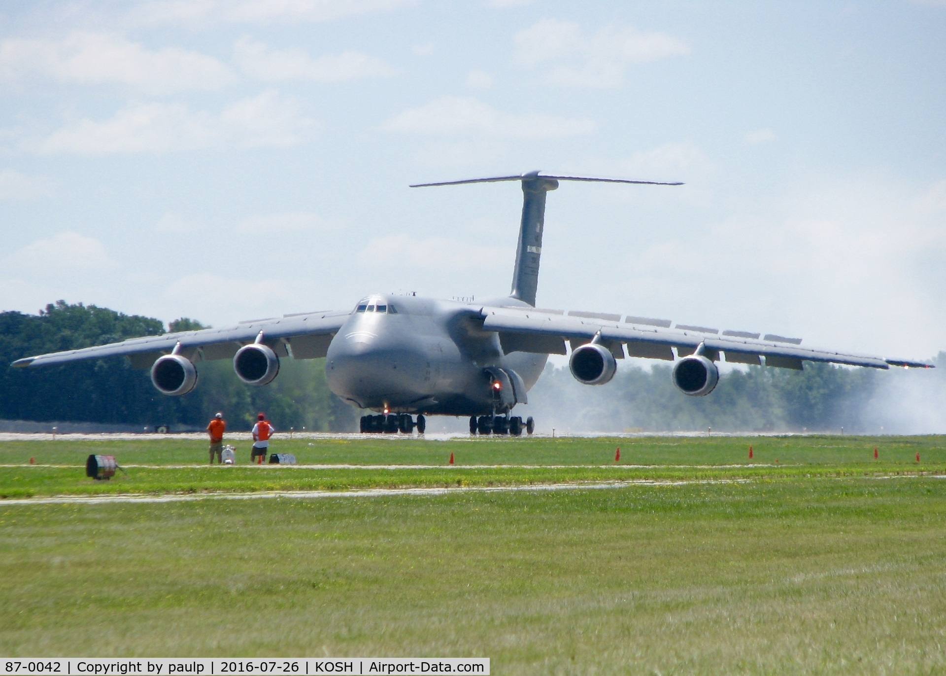 87-0042, 2013 Lockheed C-5M Super Galaxy C/N 500-0128, AirVenture 2016.