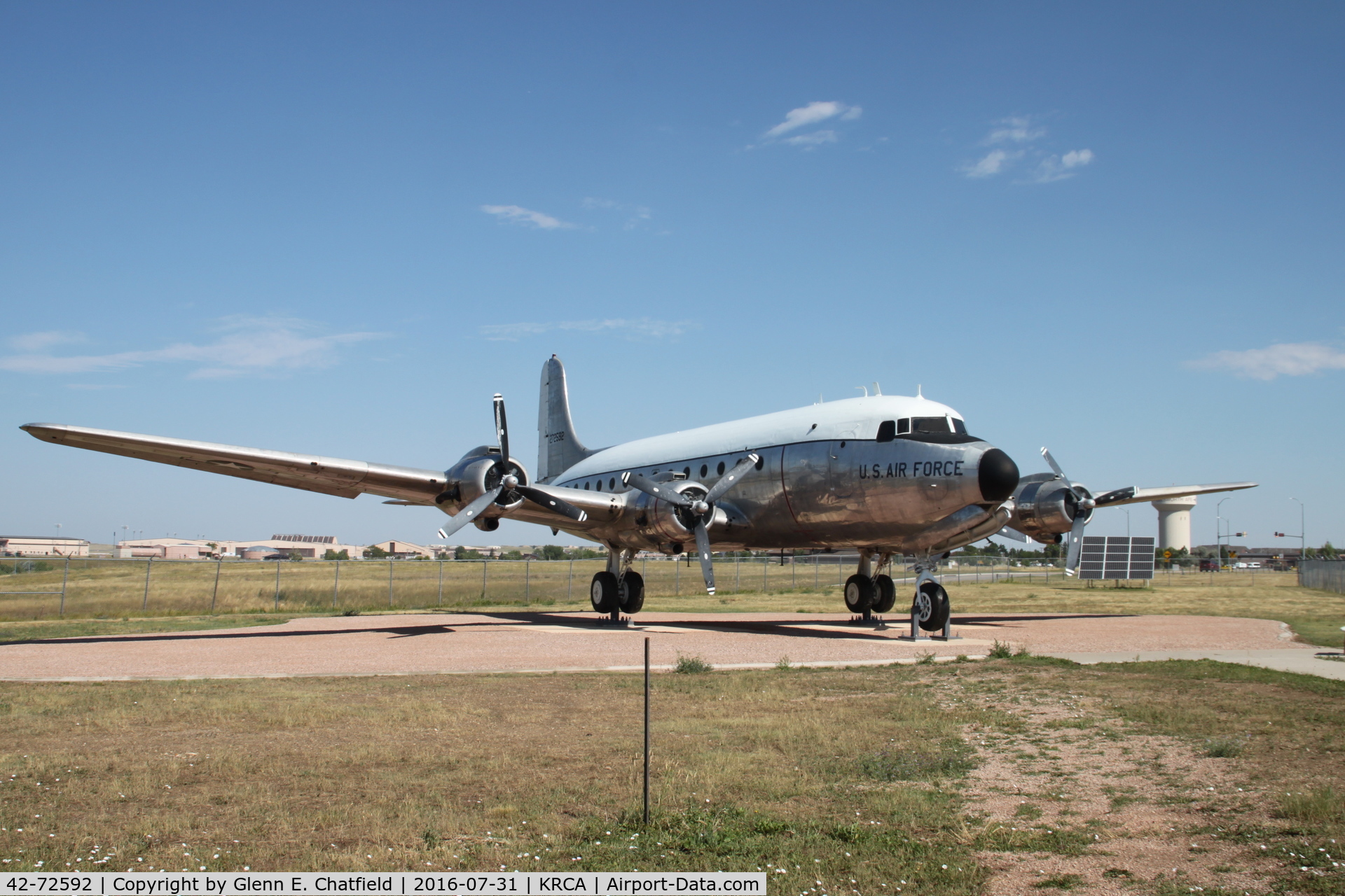 42-72592, 1942 Douglas C-54D-5-DC Skymaster C/N 10697, At the North Dakota Air & Space Museum