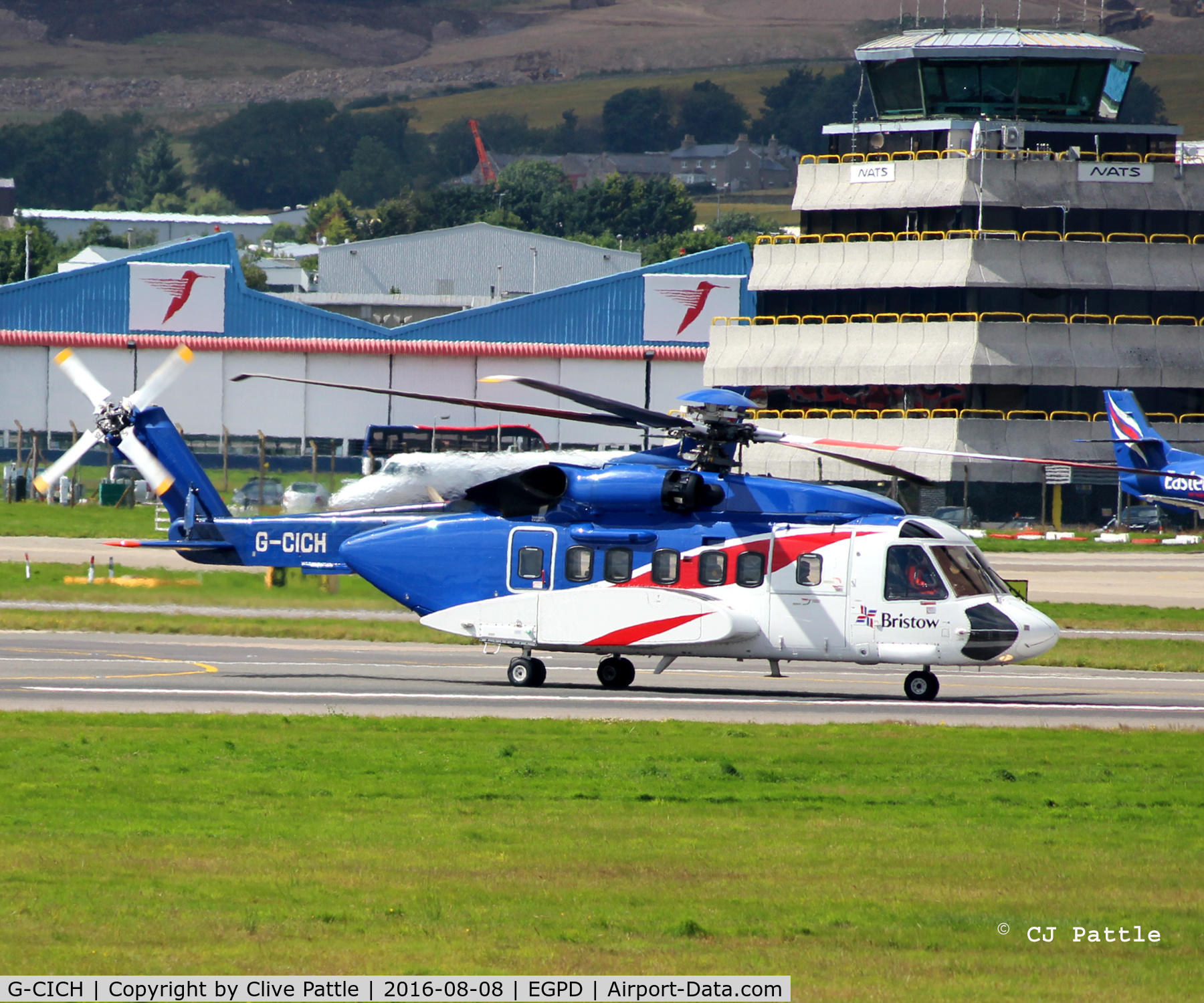G-CICH, 2013 Sikorsky S-92A C/N 920209, Aberdeen action