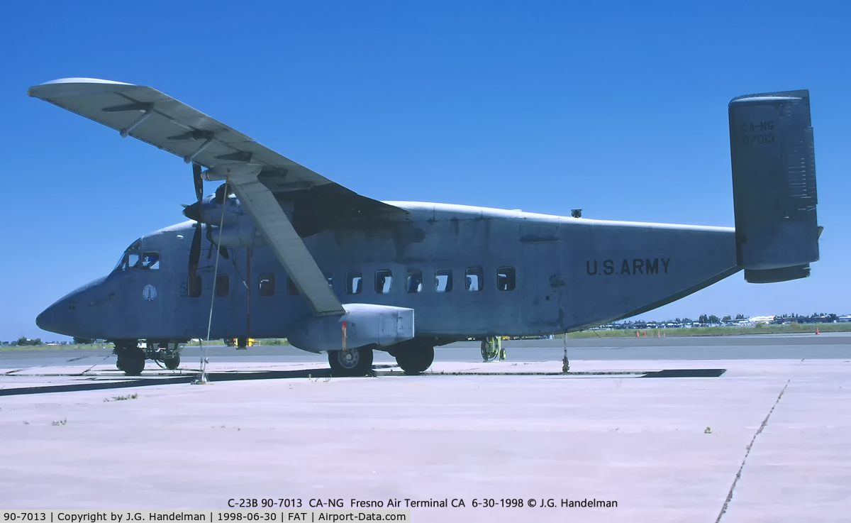 90-7013, 1990 Short C-23B Sherpa C/N SH3213, CA NG.
