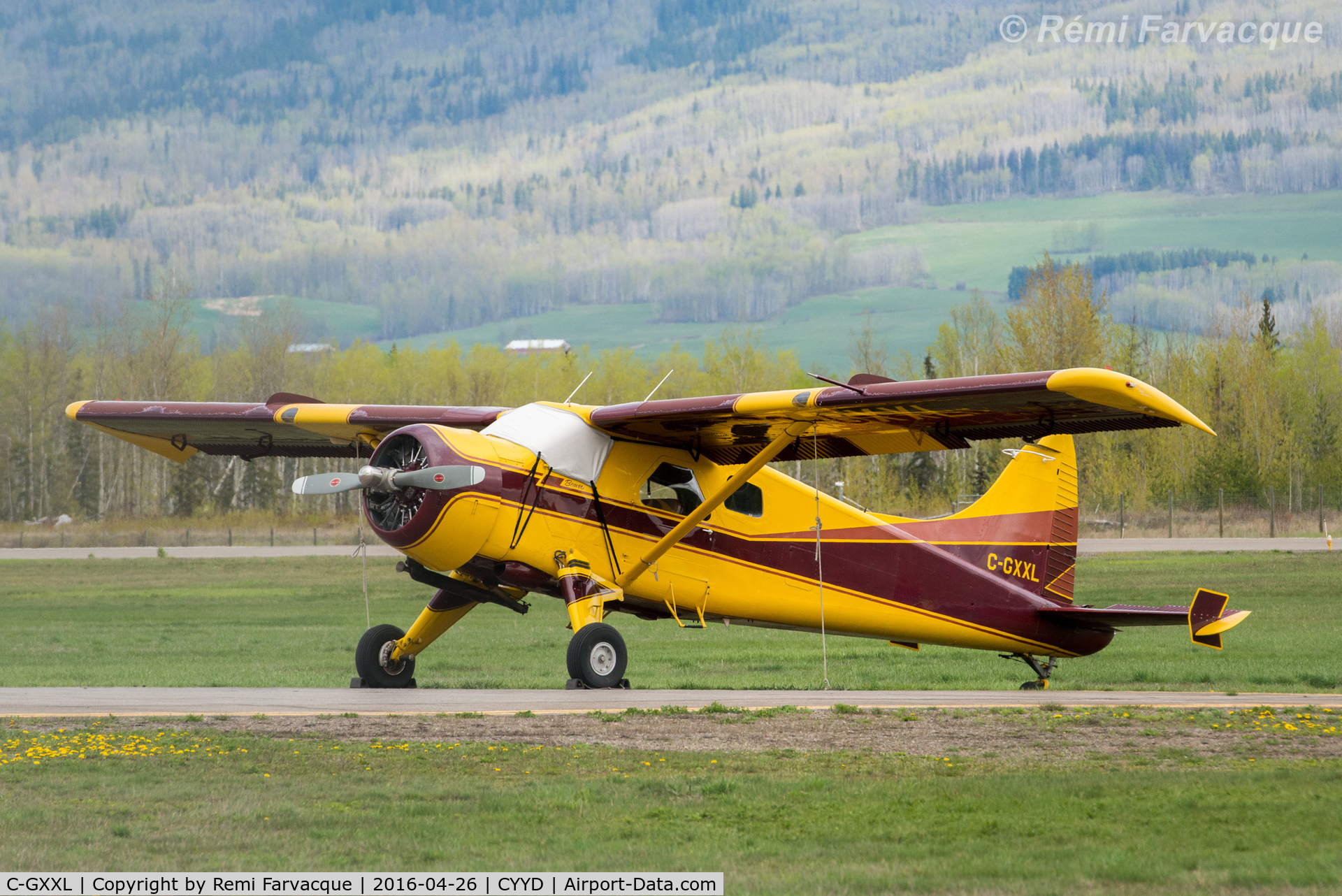 C-GXXL, 1965 De Havilland Canada DHC-2 Beaver C/N 1607, Parked south of main terminal