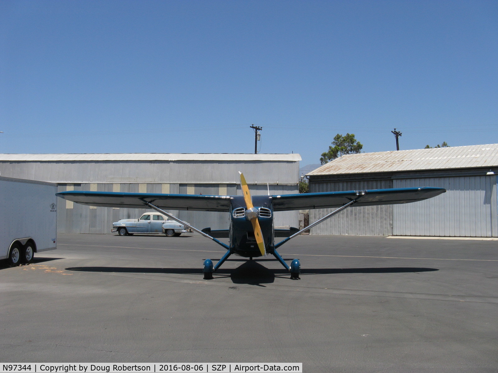 N97344, 1946 Universal Stinson 108 Voyager C/N 108-344, 1946 Universal Stinson 108 VOYAGER, Franklin 6A4165 165 Hp