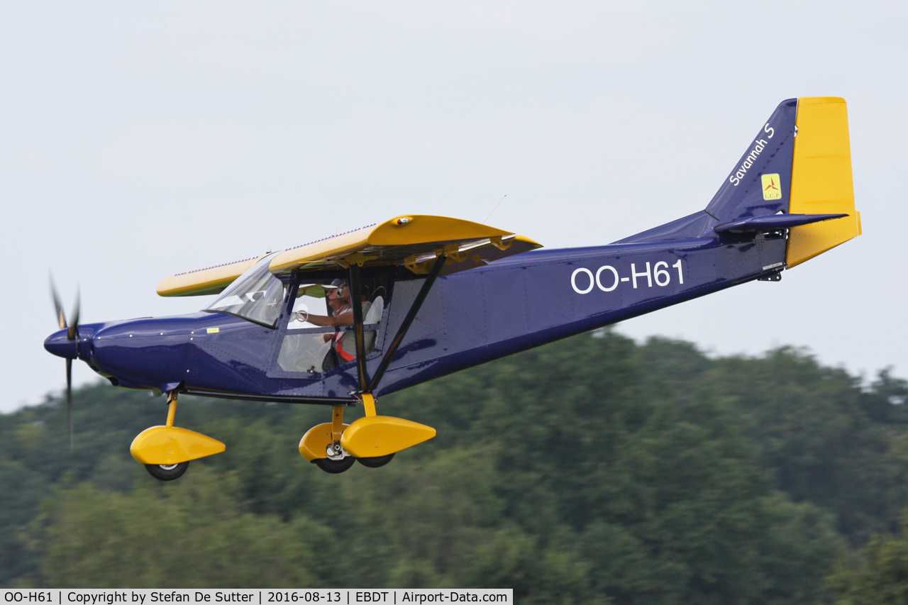 OO-H61, 2016 ICP MXP-740 Savannah S C/N 16-01-54-446, Schaffen Oltimer Fly In 2016. First picture.