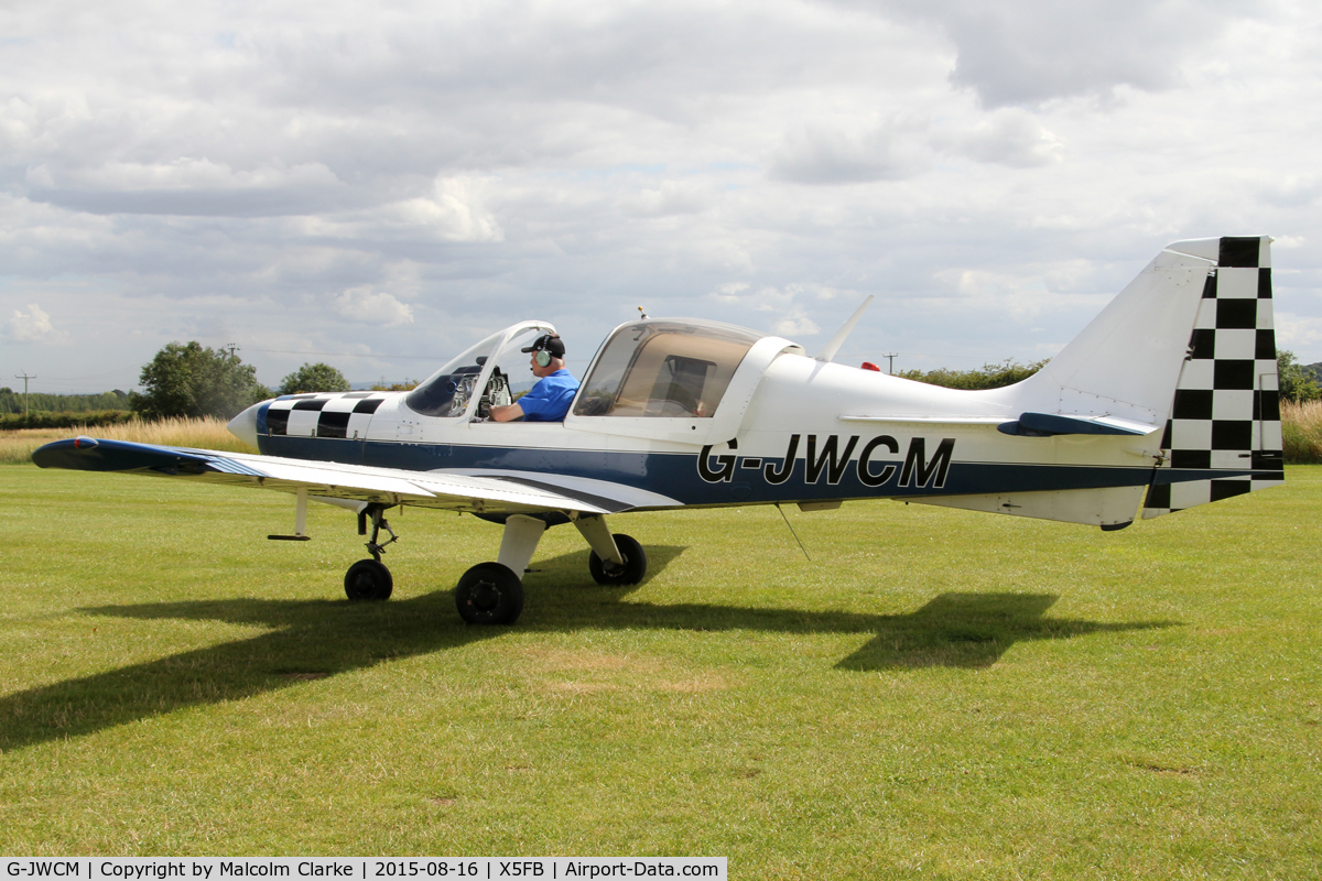 G-JWCM, 1980 Scottish Aviation Bulldog Series 120 Model 1210 C/N BH120/408, Scottish Aviation Bulldog Series 120 Model 1210, a Fishburn Airfield resident, August 16th 2015.
