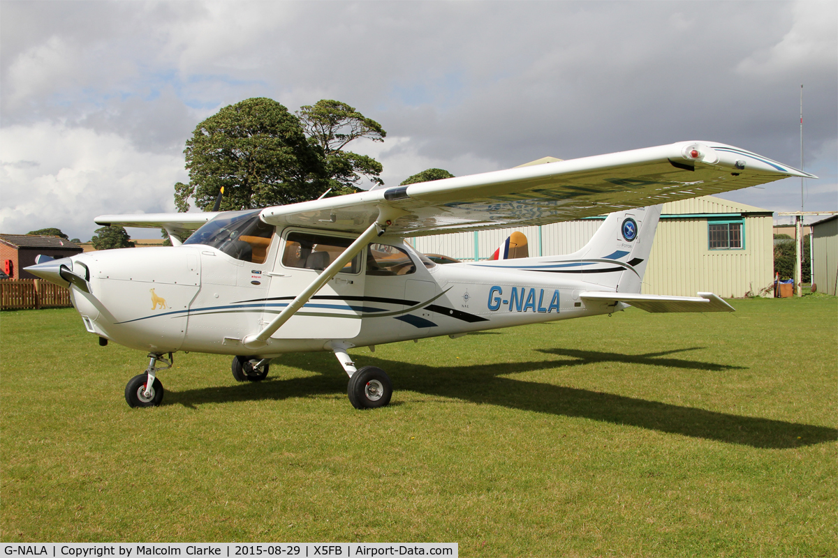 G-NALA, 2006 Cessna 172S Skyhawk SP C/N 172S10214, Cessna 172S Skyhawk, Fishburn Airfield, August 29th 2015.