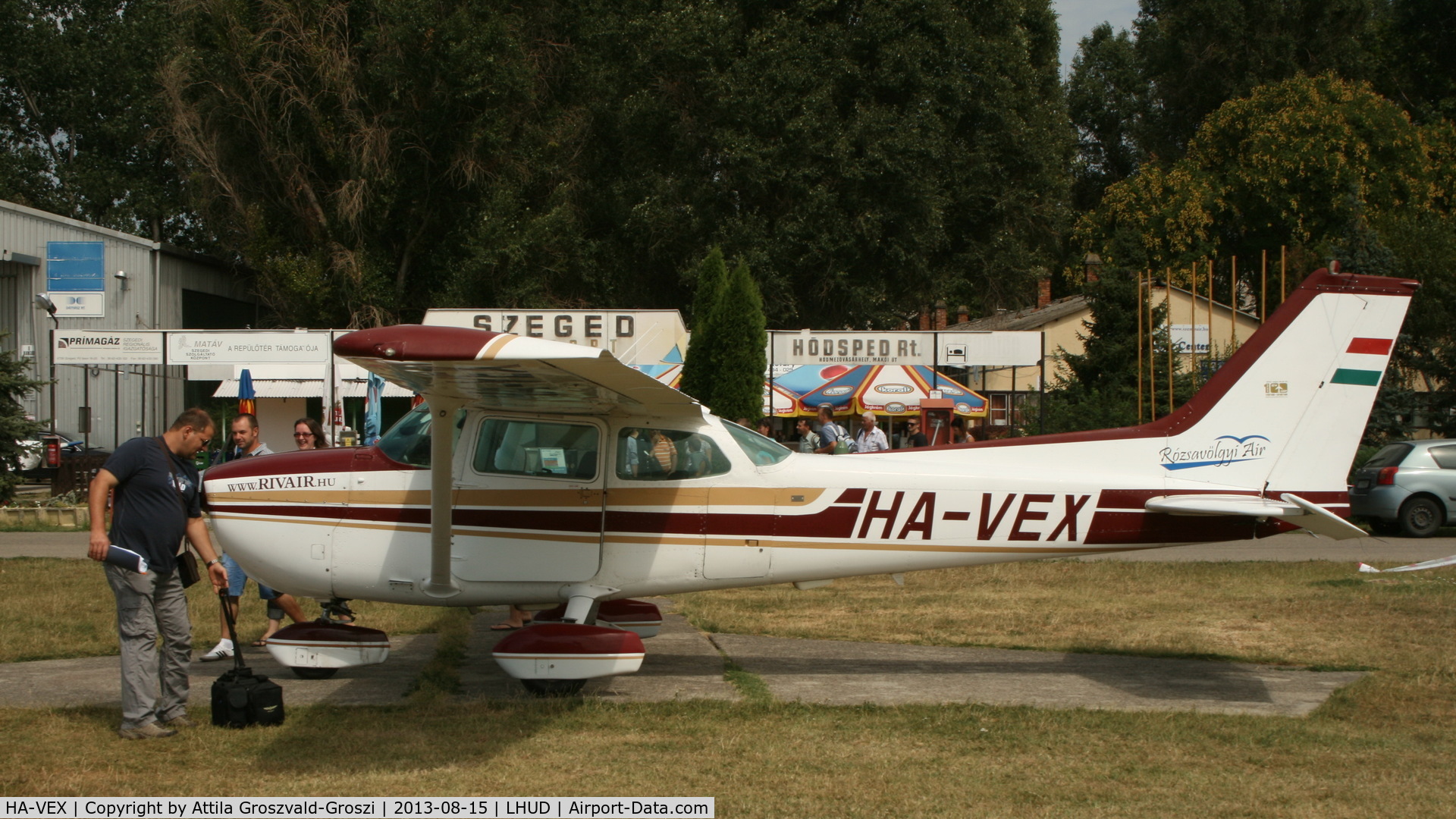 HA-VEX, Cessna 172N C/N 17273261, Szeged Airport, hungary