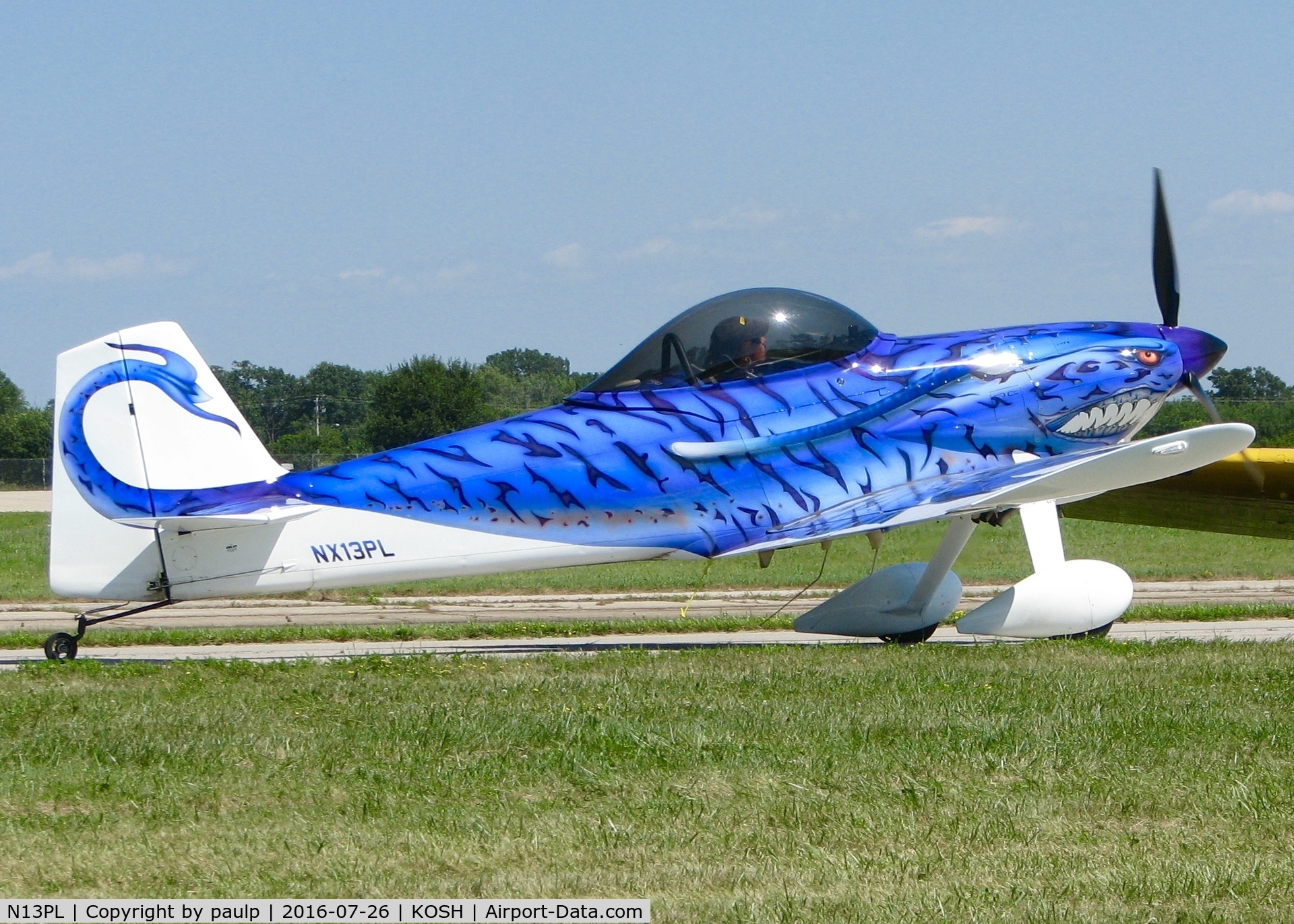 N13PL, Vans RV-3 C/N 11425, AirVenture 2016.