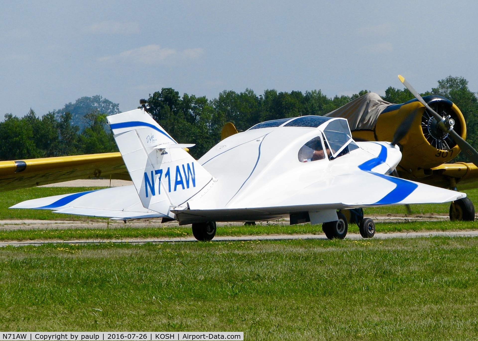 N71AW, 2010 Dyke JD-2 Delta C/N 1123, AirVenture 2016.