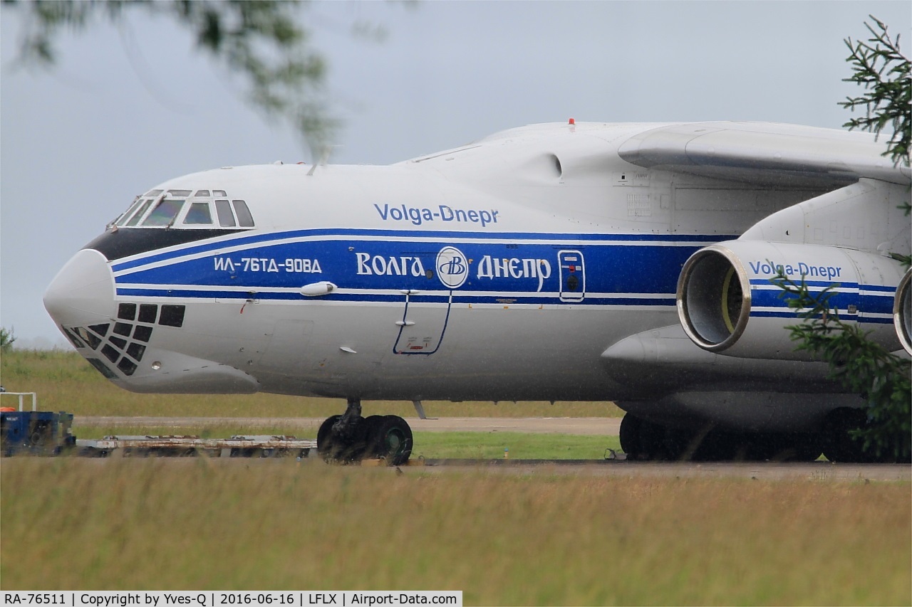 RA-76511, 2012 Ilyushin Il-76TD-90VD C/N 2123422750, Ilyushin Il-76TD-90VD, Parked at Châteauroux-Centre Airport (LFLX-CHR)