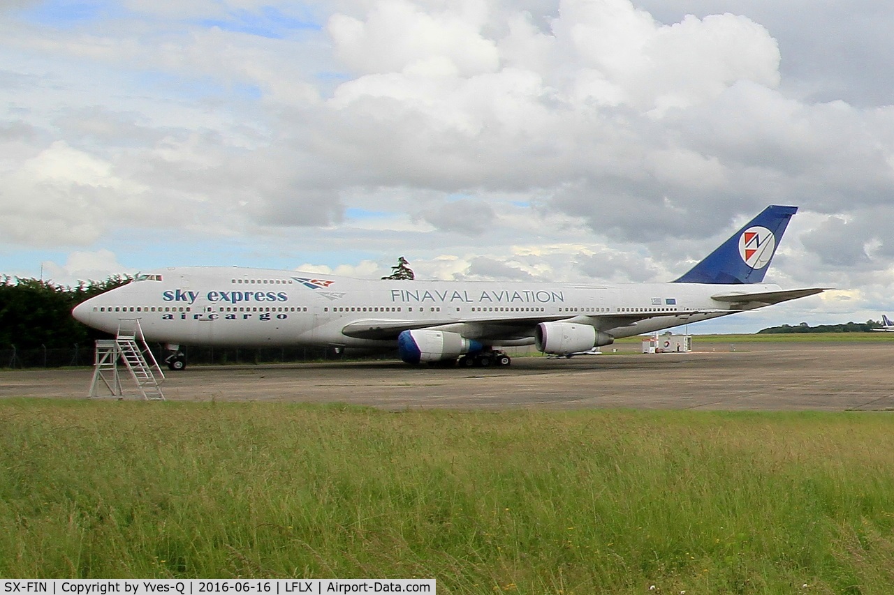 SX-FIN, 1979 Boeing 747-283B C/N 21575, Boeing 747-283B, Stored at Châteauroux-Centre Airport (LFLX-CHR)