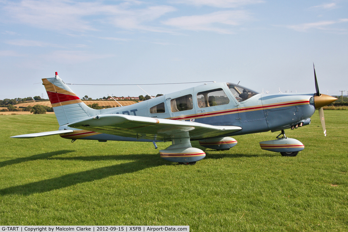 G-TART, 1979 Piper PA-28-236 Dakota C/N 28-7911261, Piper PA-28-236 Dakota, Fishburn Airfield UK, September 15th 2012.