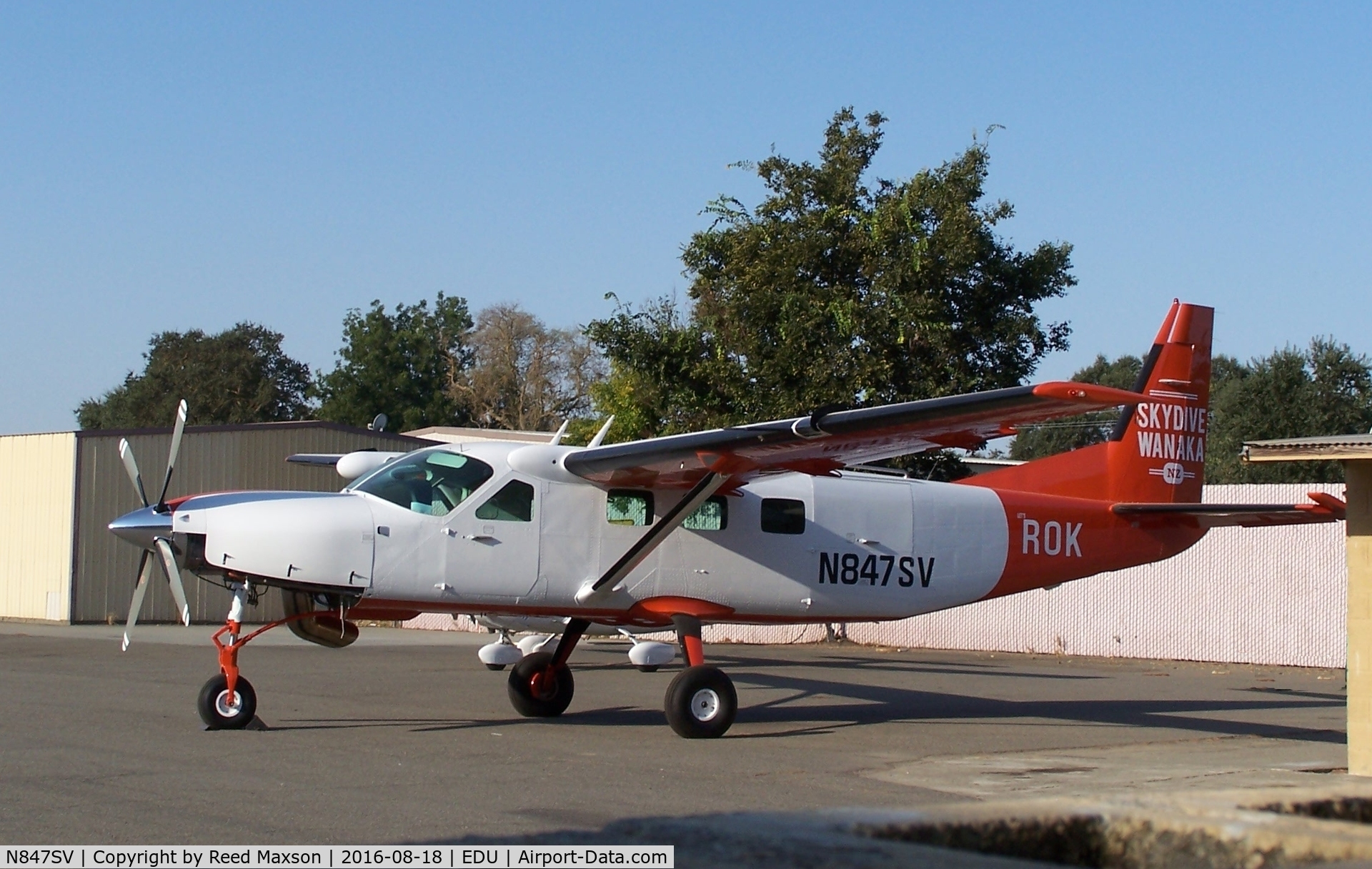 N847SV, 2000 Cessna 208B Super Cargomaster C/N 208B0847, In service area at EDU.
