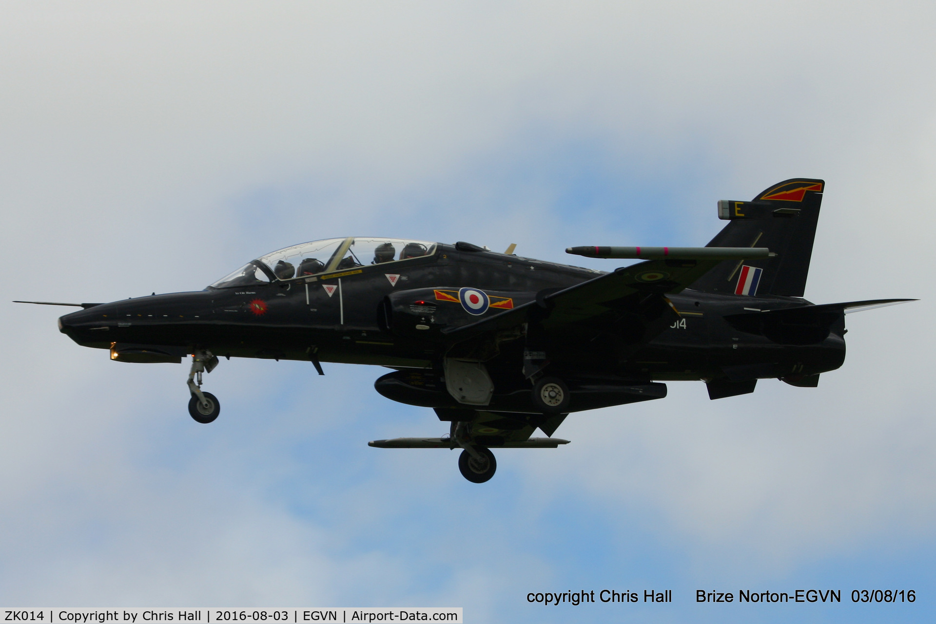 ZK014, 2008 British Aerospace Hawk T2 C/N RT005/1243, Royal Air Force