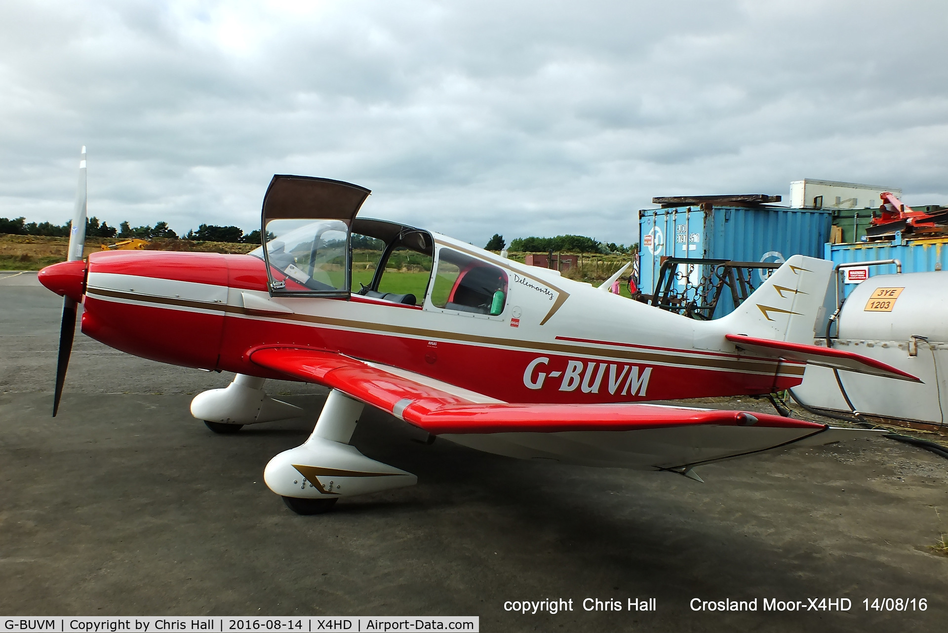 G-BUVM, 1966 CEA Jodel DR-250-160 Capitaine C/N 54, at Crosland Moor