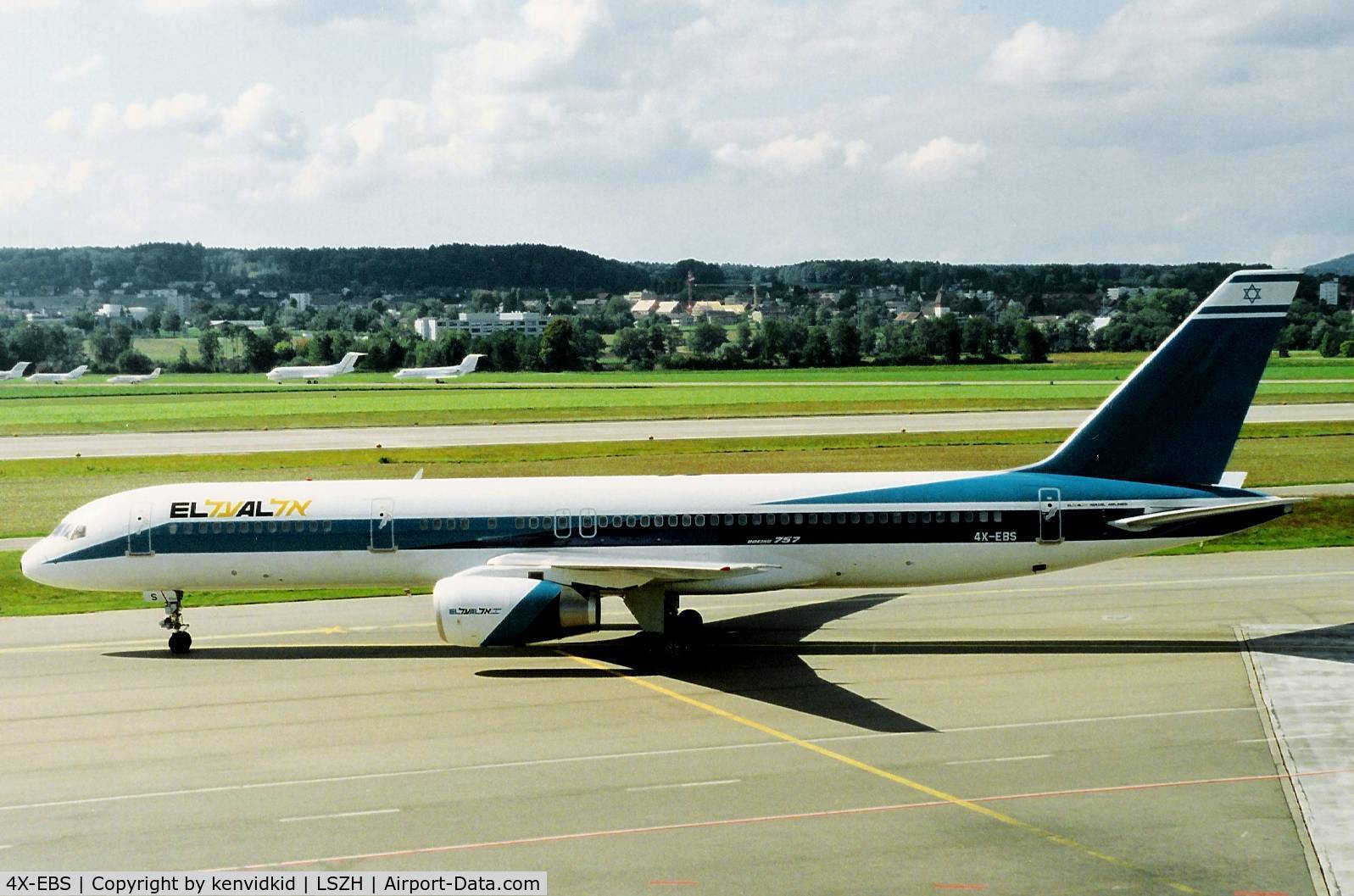 4X-EBS, 1990 Boeing 757-258 C/N 24884, El Al